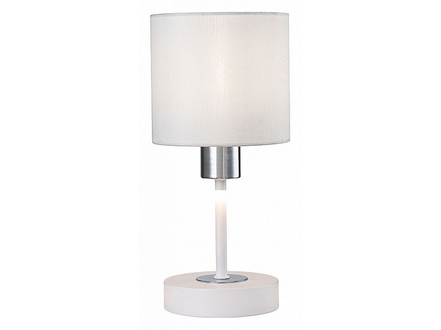 Настольная лампа декоративная Escada Denver 1109/1 White/Silver