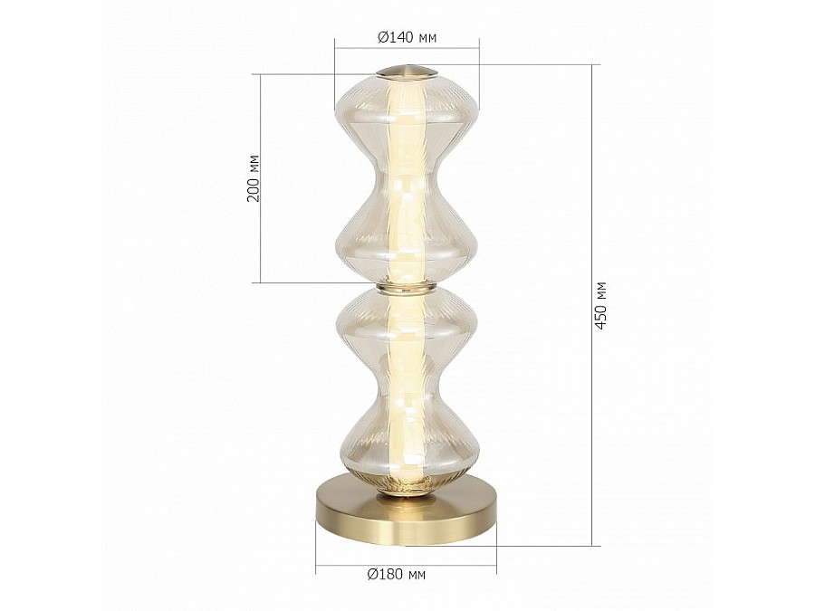 Настольная лампа декоративная ST-Luce SPINE SL6136.214.01