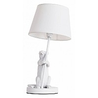 Настольная лампа декоративная Arte Lamp Gustav A4420LT-1WH