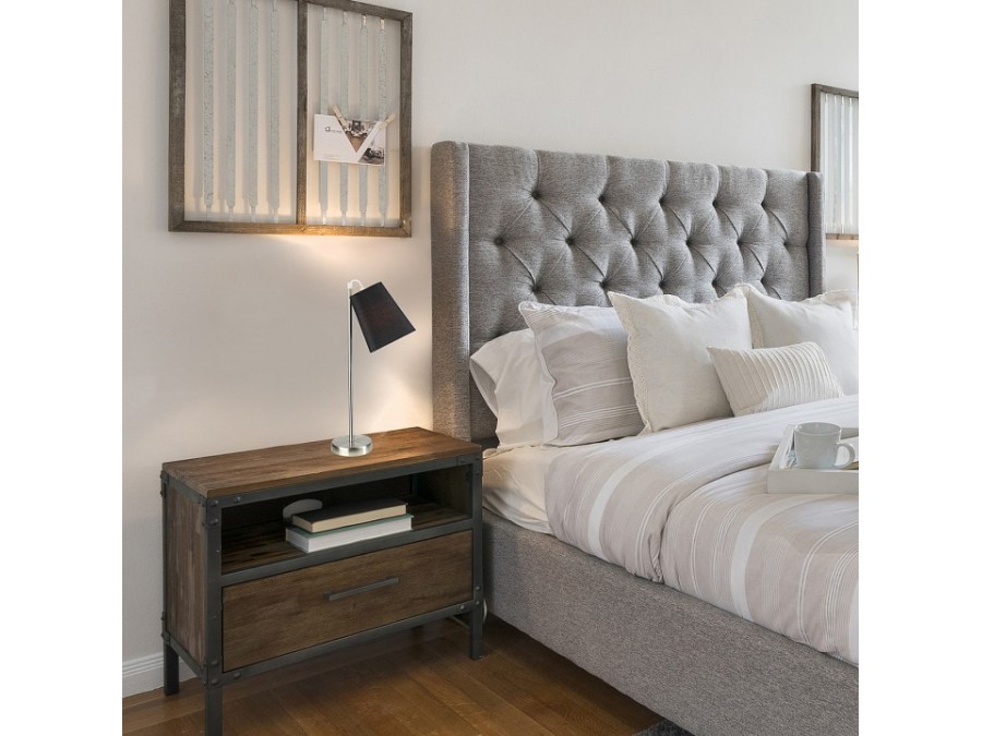 Настольная лампа декоративная Escada Hall 10185/L Black