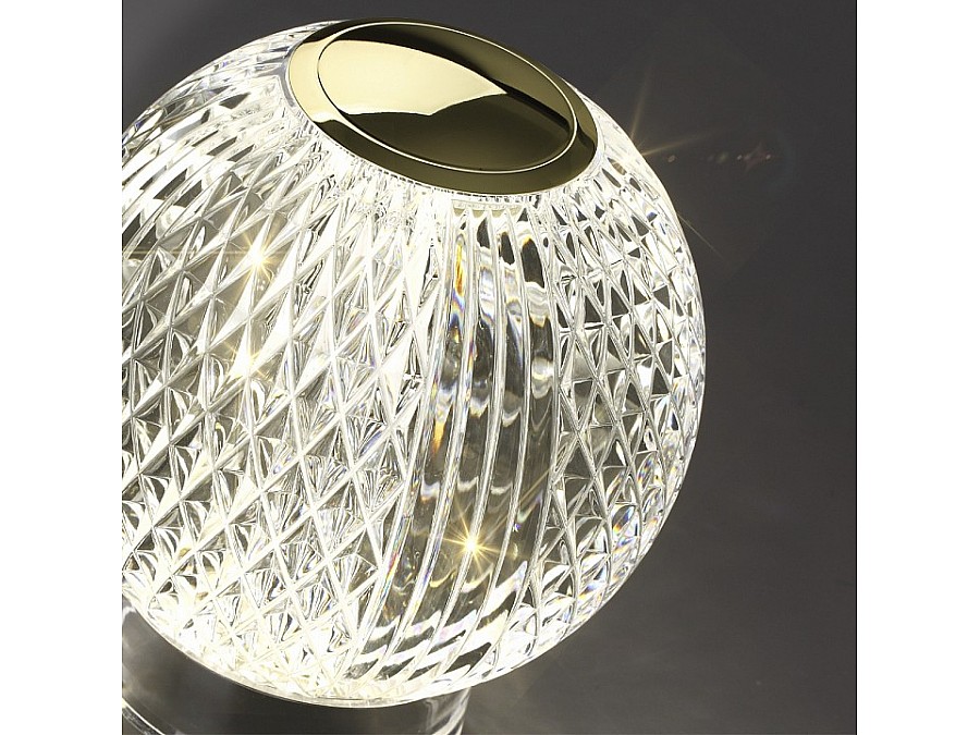 Настольная лампа декоративная Odeon Light Crystal 5008/2TL