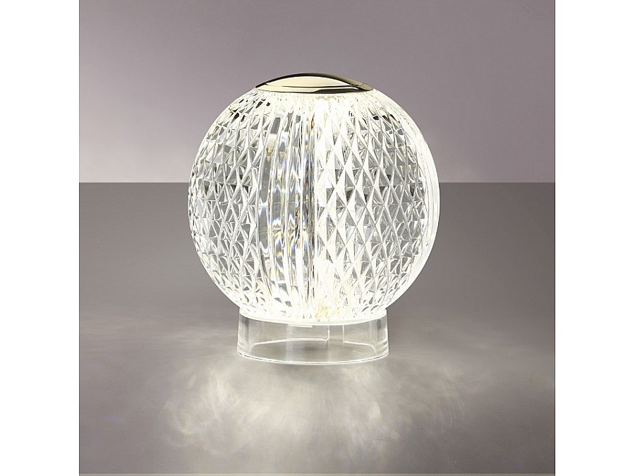 Настольная лампа декоративная Odeon Light Crystal 5008/2TL