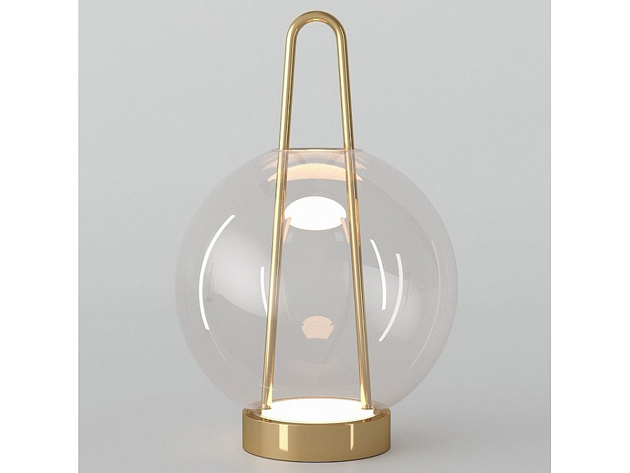 Настольная лампа декоративная Eurosvet Frasco 80507/1 латунь