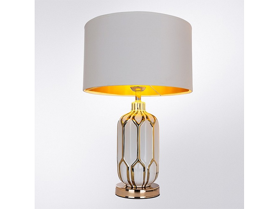 Настольная лампа декоративная Arte Lamp Revati A4016LT-1WH