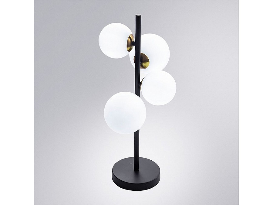 Настольная лампа декоративная Arte Lamp Gemini A2243LT-4BK
