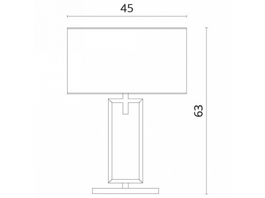 Настольная лампа декоративная Divinare Porta 5933/01 TL-1