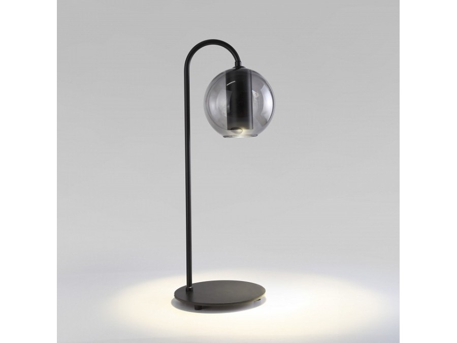 Настольная лампа декоративная Eurosvet Cobble 80508/1 дымчатый