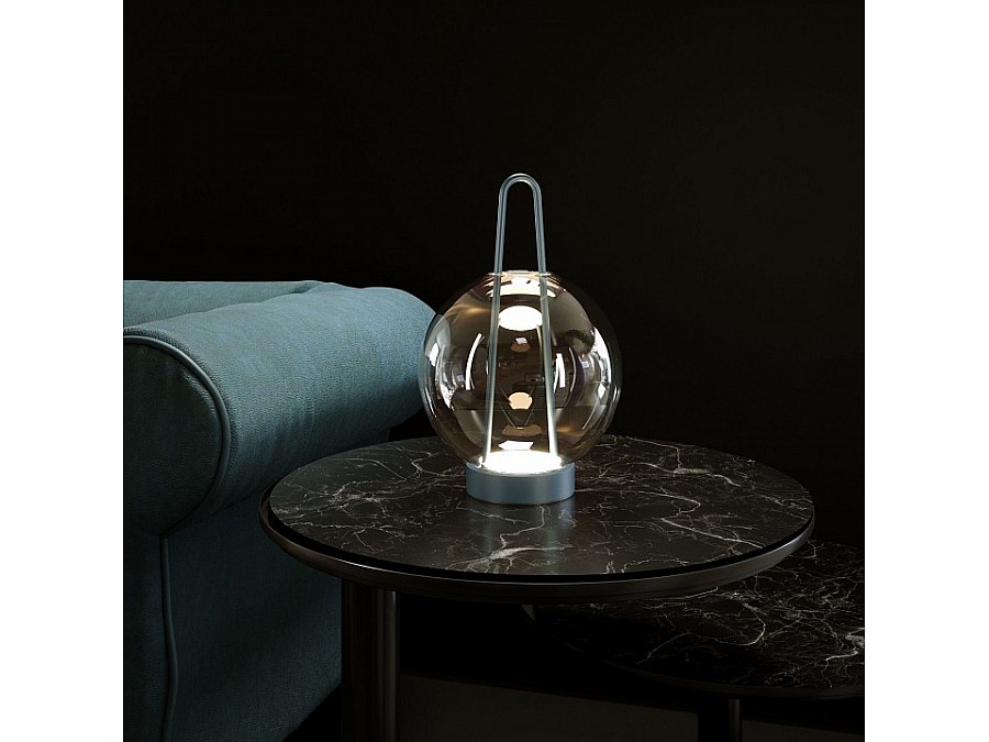 Настольная лампа декоративная Eurosvet Frasco 80507/1 синий