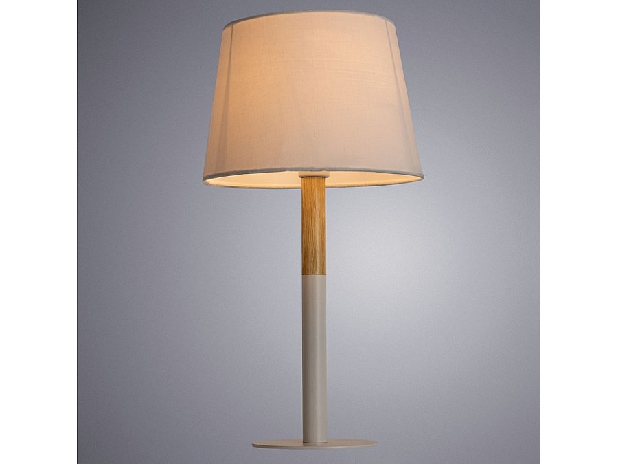 Настольная лампа декоративная Arte Lamp Connor A2102LT-1WH