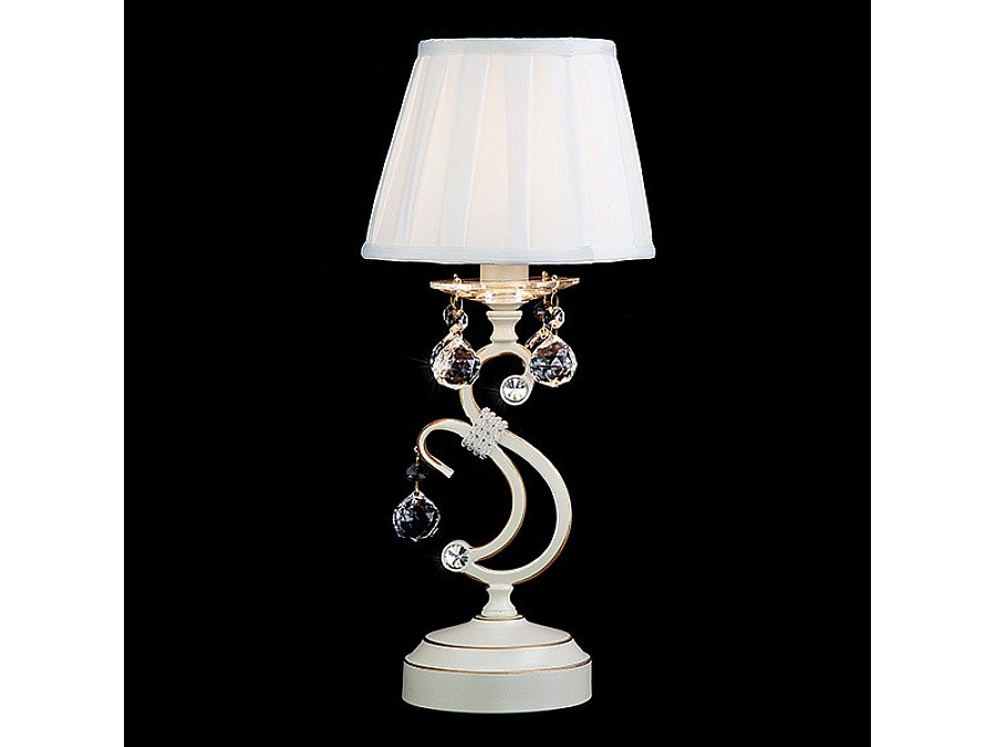 Настольная лампа декоративная Eurosvet Ivin 12075/1T белый Strotskis настольная лампа