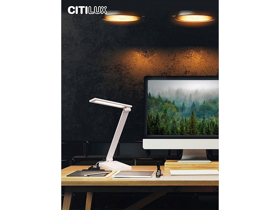 Настольная лампа офисная Citilux Ньютон CL803080