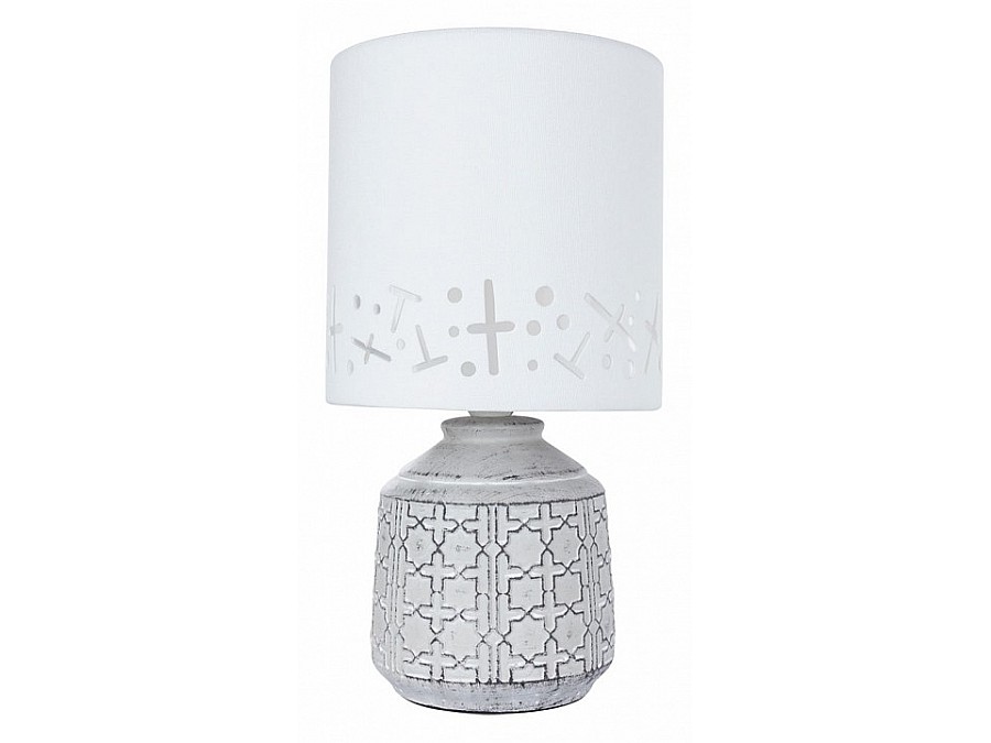 Настольная лампа декоративная Arte Lamp Bunda A4007LT-1GY