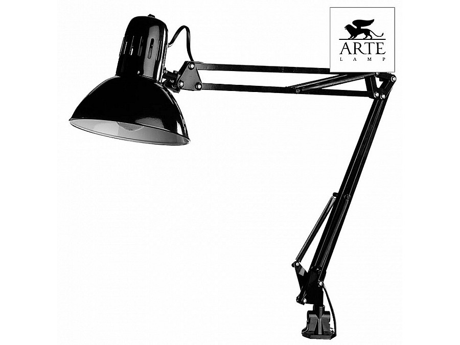 Настольная лампа офисная Arte Lamp Senior A6068LT-1BK