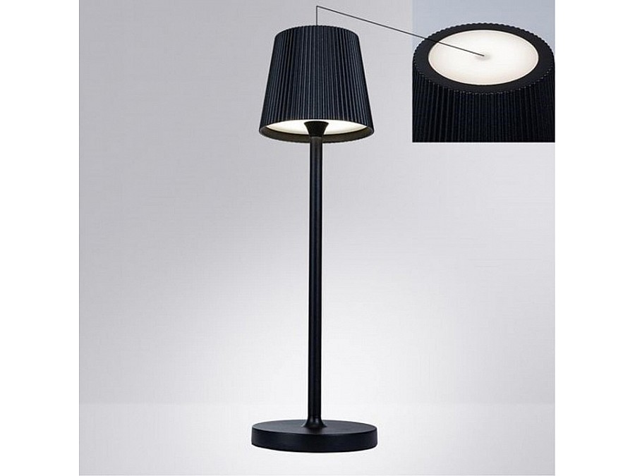 Настольная лампа декоративная Arte Lamp Fuyue A1616LT-1BK
