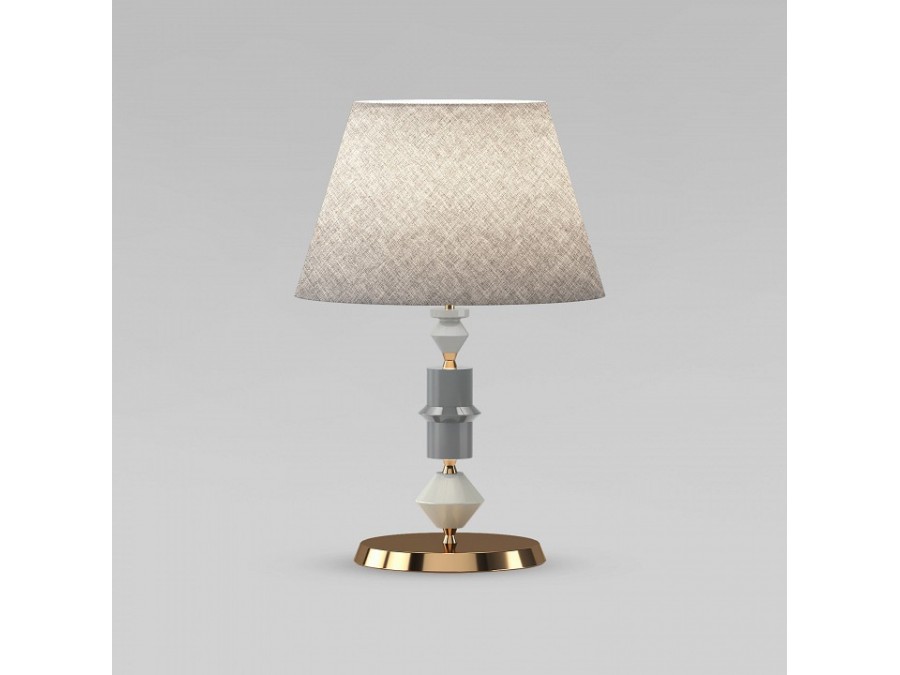 Настольная лампа декоративная Eurosvet Olaria 108012 латунь
