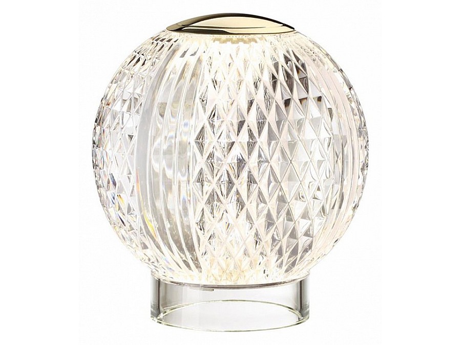 Настольная лампа декоративная Odeon Light Crystal 5008/2TL