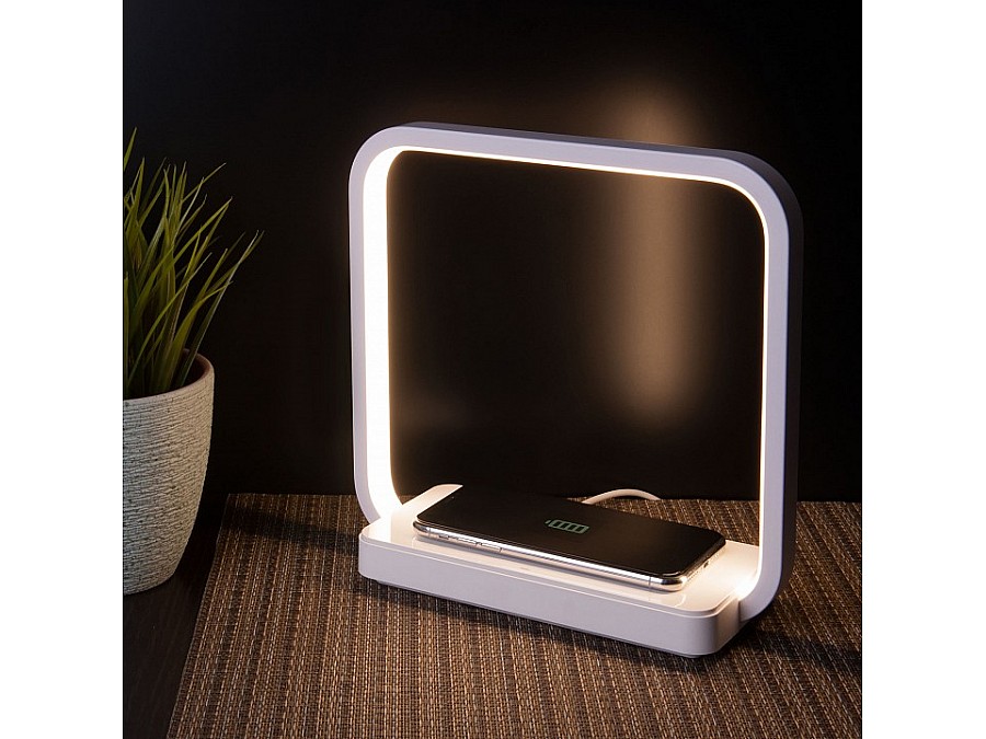 Настольная лампа декоративная Eurosvet Frame 80502/1 белый