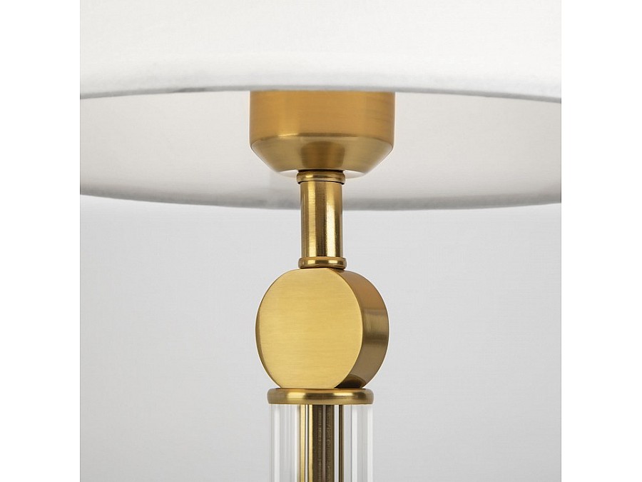 Настольная лампа декоративная Eurosvet Conso 01145/1 латунь