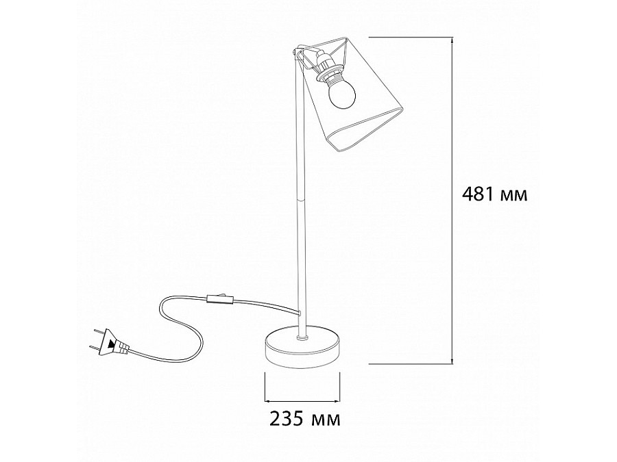 Настольная лампа декоративная Escada Hall 10185/L White