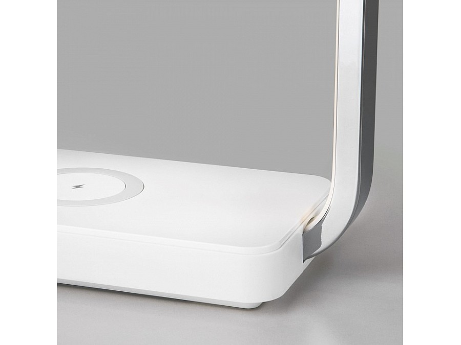 Настольная лампа офисная Eurosvet Frame 80502/1 хром