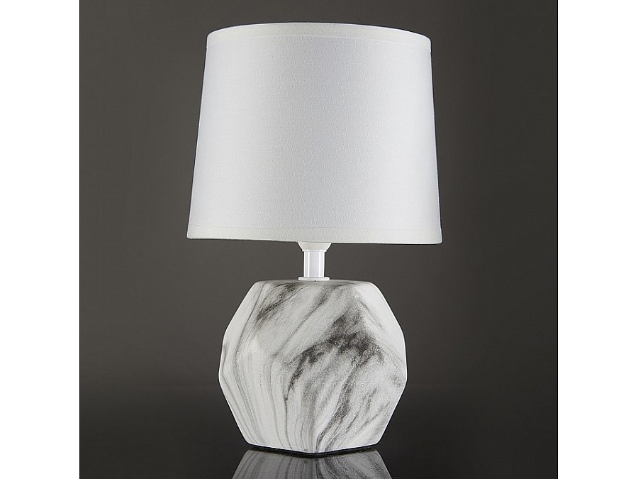 Настольная лампа декоративная Escada Marble 10163/T White