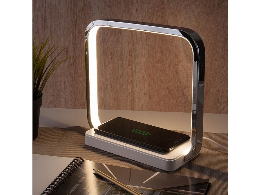 Настольная лампа офисная Eurosvet Frame 80502/1 хром