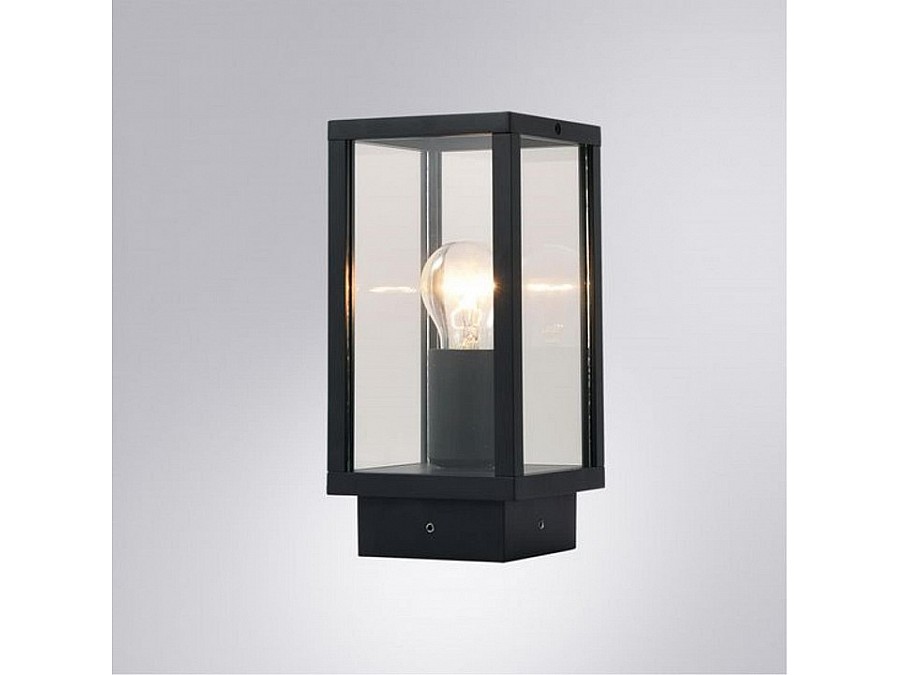 Наземный низкий светильник Arte Lamp Pot A1631FN-1BK