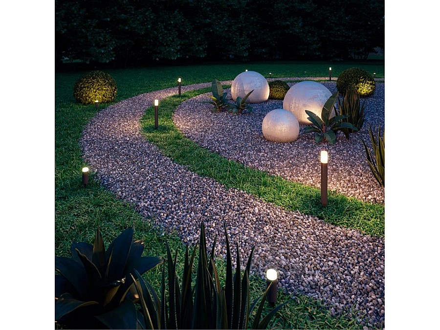 Наземный низкий светильник Novotech Nokta 358184