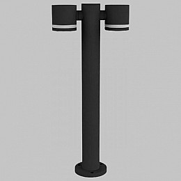 Наземный высокий светильник Imex Lima IL.0014.0018-2-L600-BK