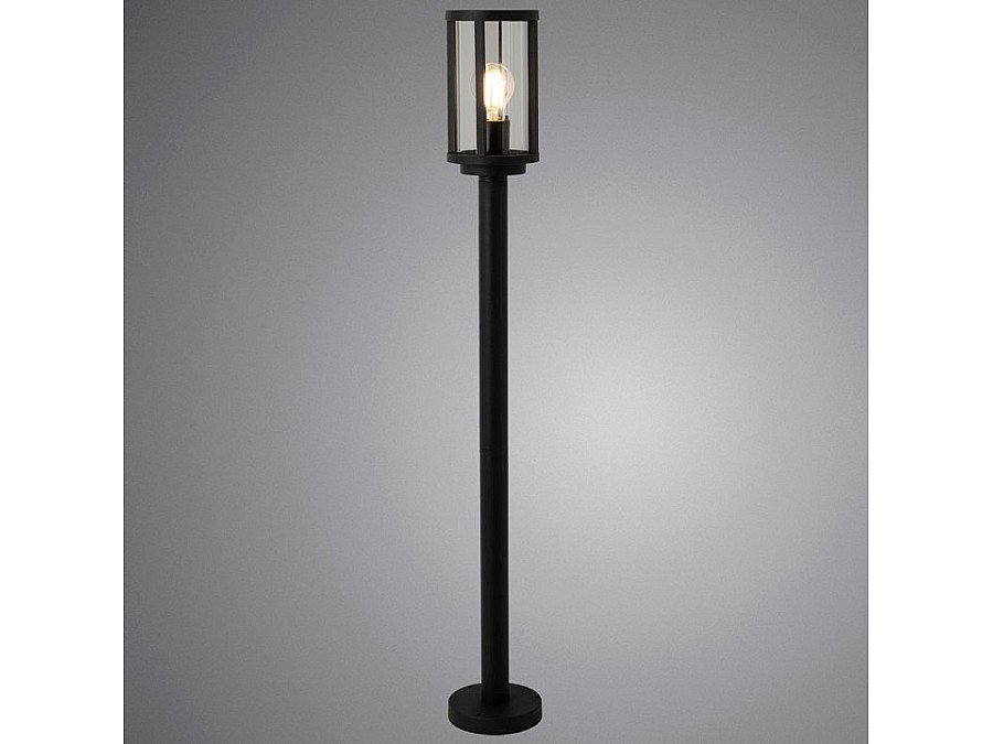 Наземный высокий светильник Arte Lamp Toronto A1036PA-1BK