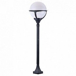 Наземный высокий светильник Arte Lamp Monaco A1496PA-1BK