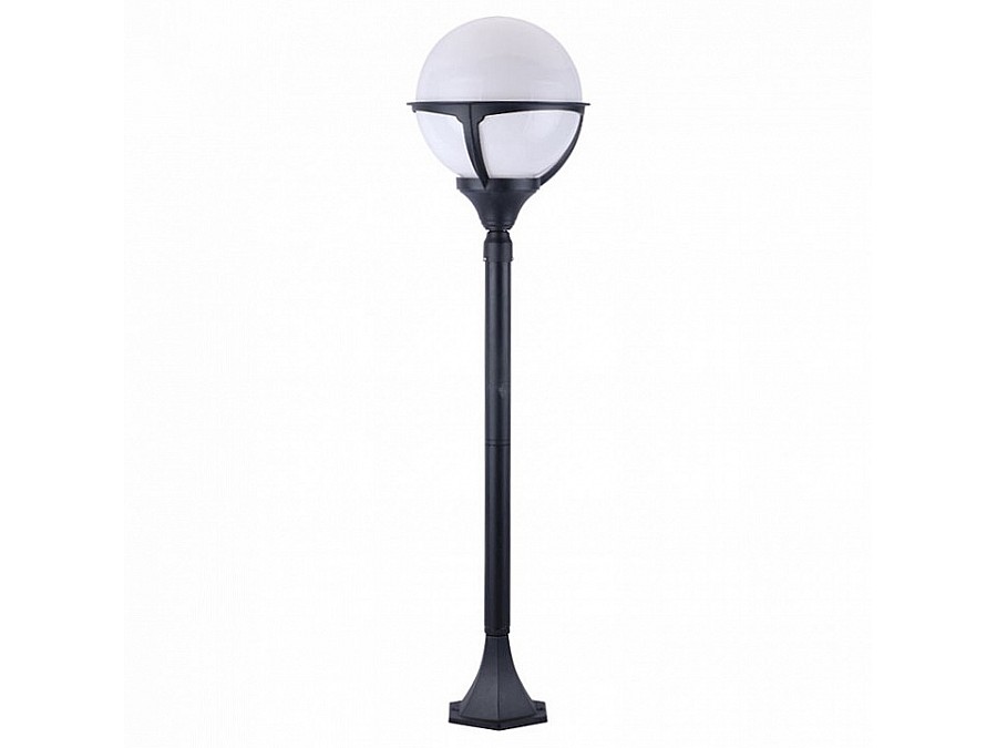 Наземный высокий светильник Arte Lamp Monaco A1496PA-1BK