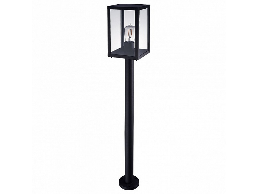 Наземный высокий светильник Arte Lamp Belfast A4569PA-1BK