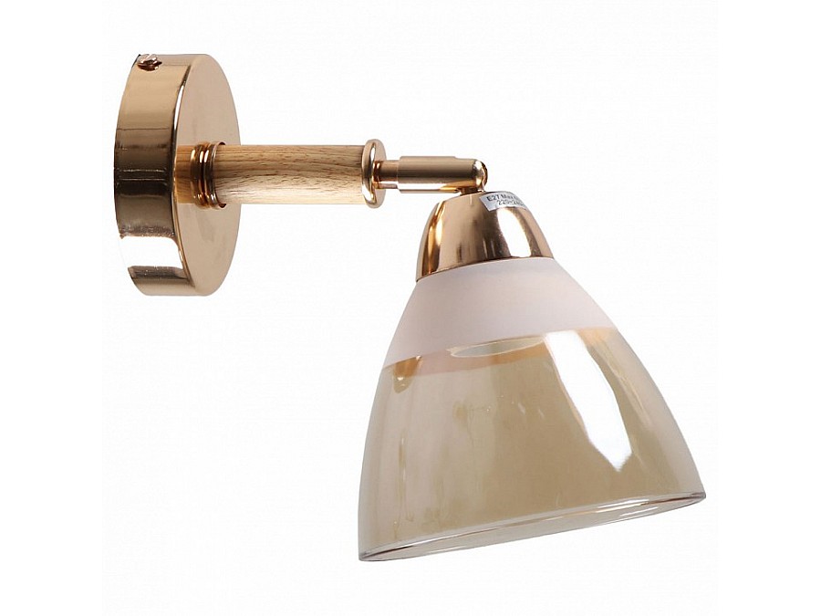 Бра Imex MD.8315 MD.8315-1-W-FGD+WOOD