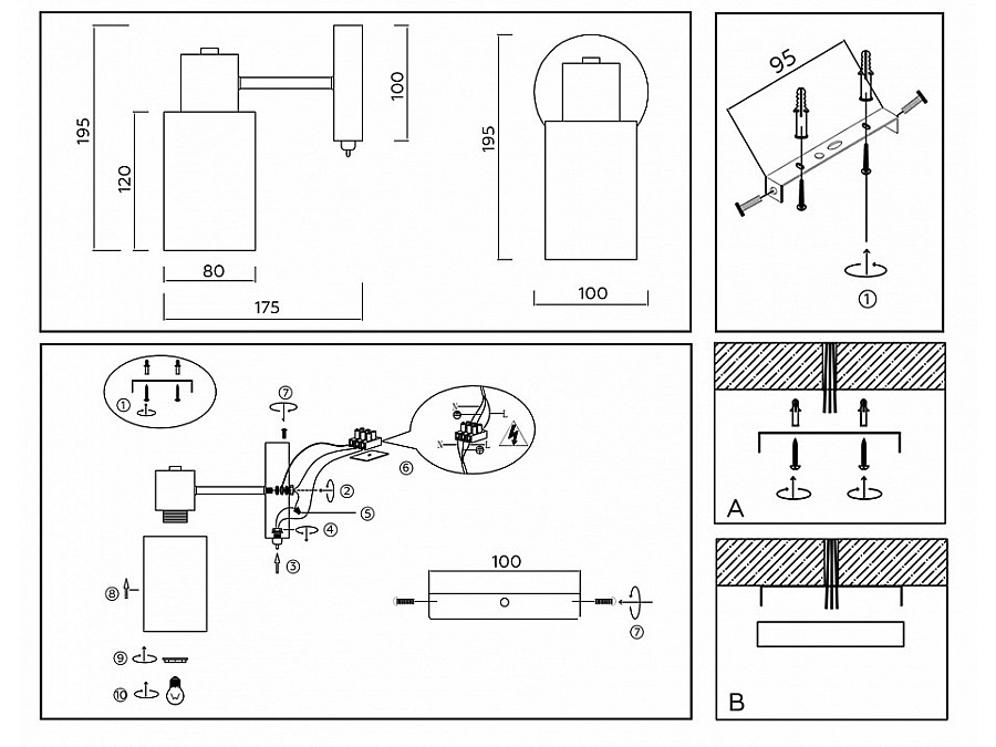 Бра Ambrella Light TRADITIONAL TR9578
