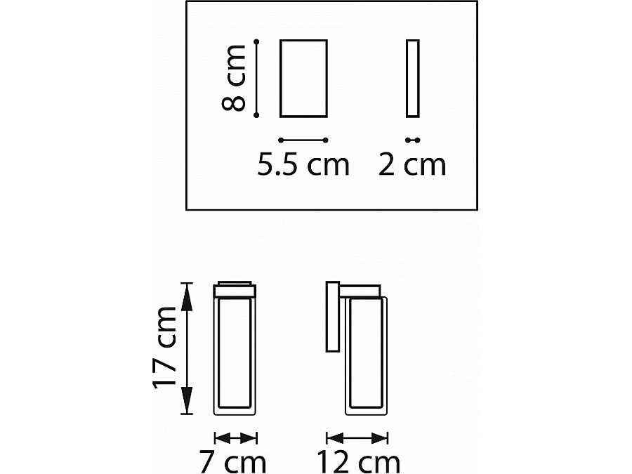 Бра Lightstar Cilino 756612