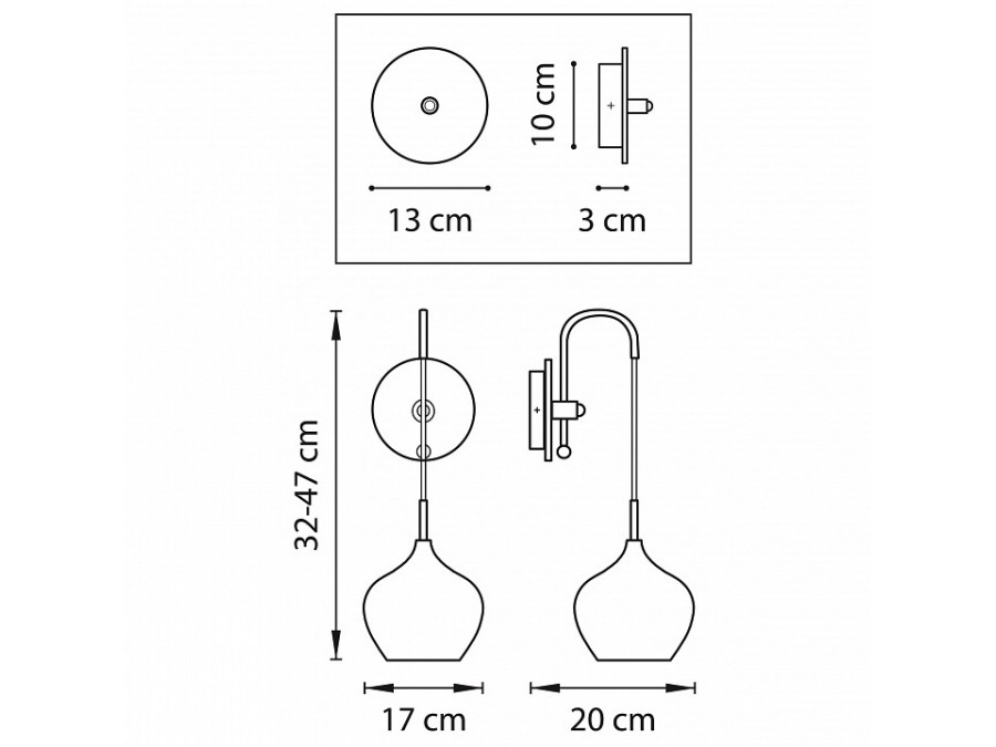 Бра Lightstar Pentola 803541