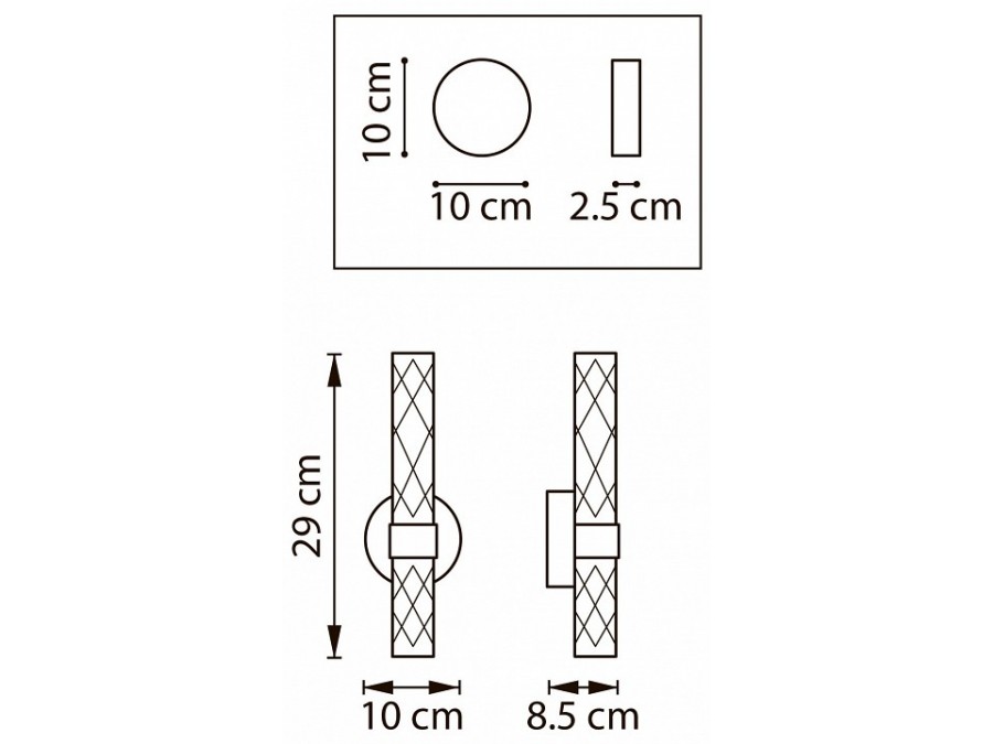 Бра Lightstar Acrile 737652