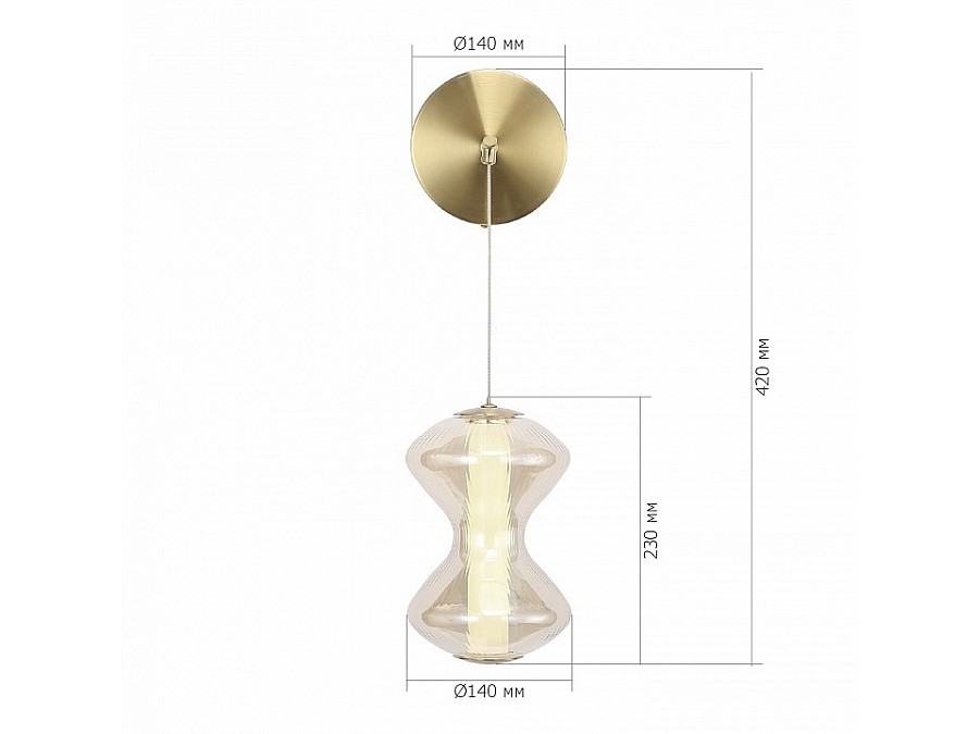 Бра ST-Luce SPINE SL6136.201.01