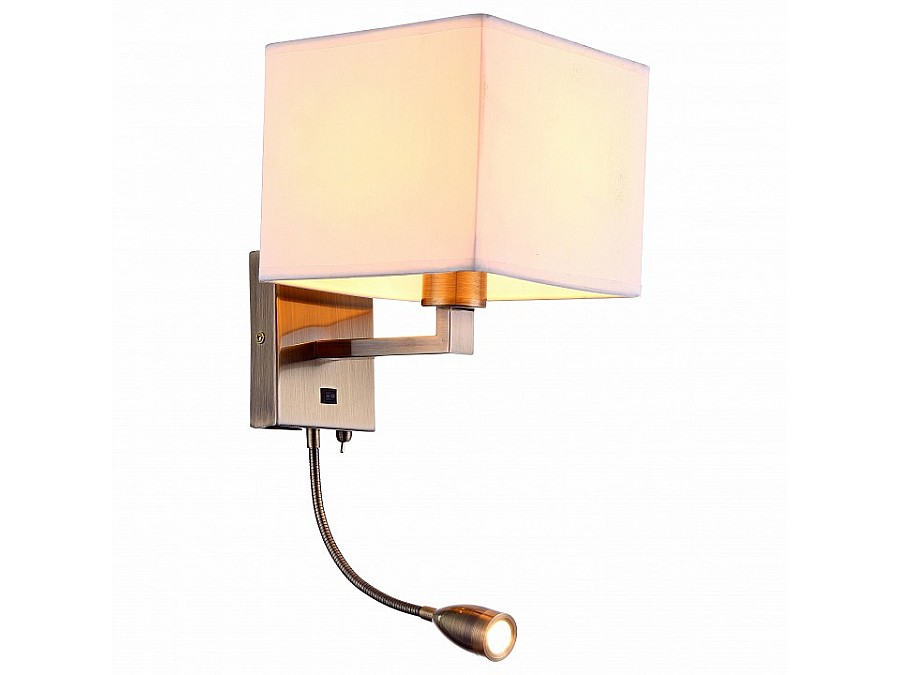 Бра с подсветкой Arte Lamp Hall A9249AP-2AB