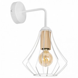 Бра Imex MD.9053 MD.9053-1-W-WH+WOOD