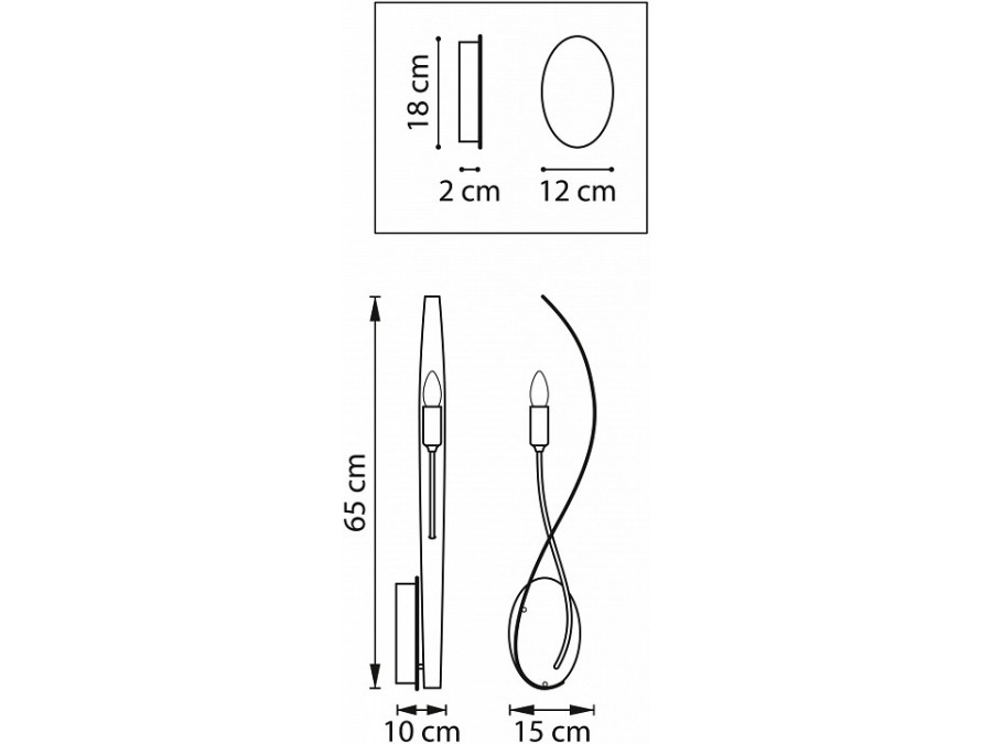 Бра Lightstar Ragno 733513