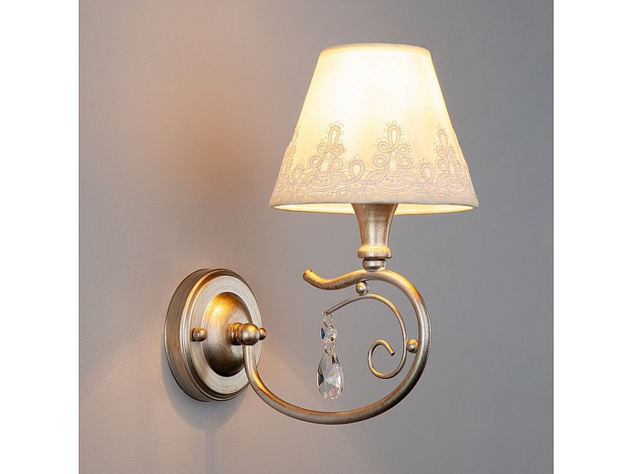 Бра Eurosvet Incanto 60069/1 серебро