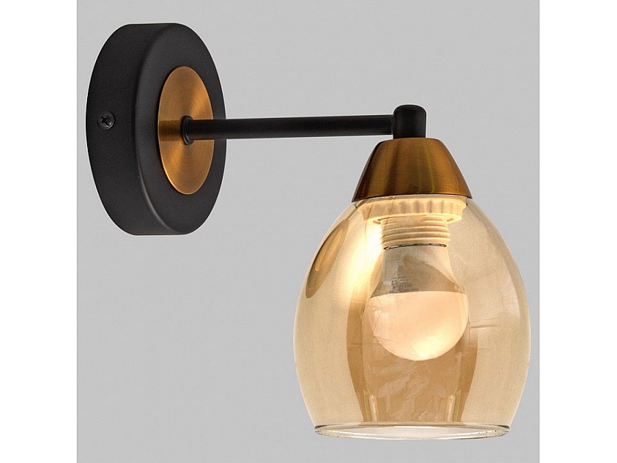 Бра Imex MD.8252 MD.8252-1-W-BK+BR