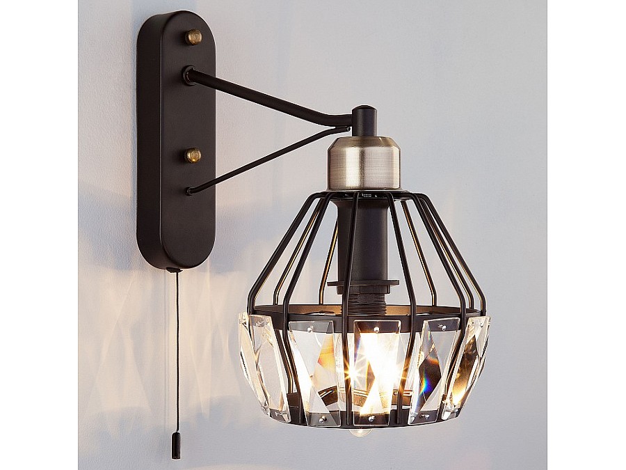 Бра Eurosvet Lord 70075/1 черный