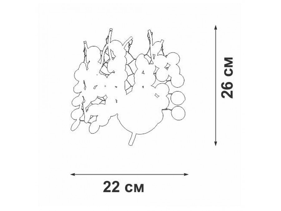 Бра Vitaluce V2832 V2832-8/2A