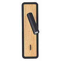 Бра Arte Lamp Wood A1990AP-3BK