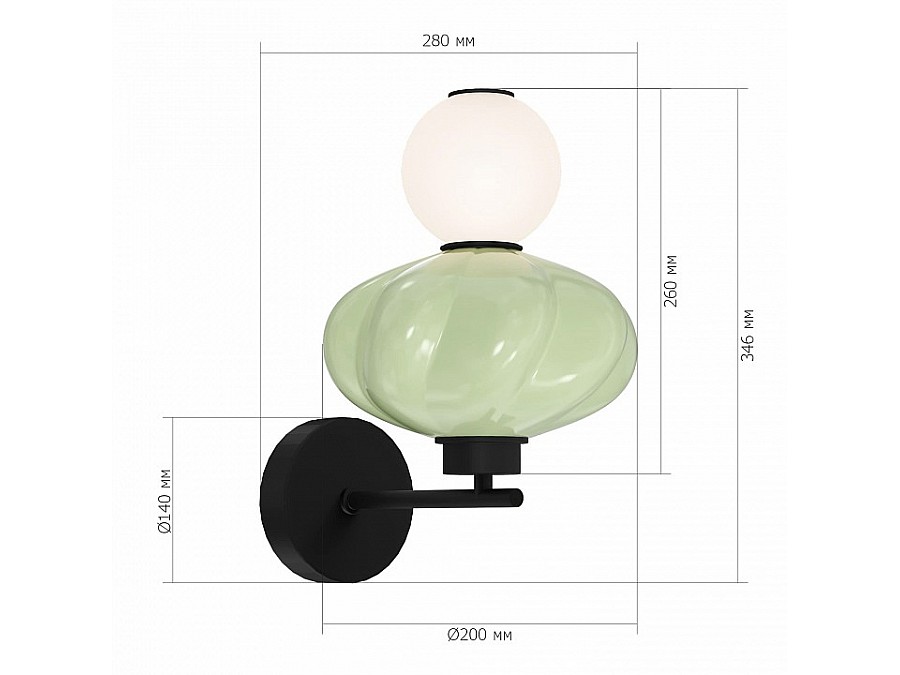 Бра ST-Luce FLORENTINI SL6134.401.01