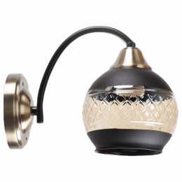 Бра Imex MD.51851 MD.51851-1-W-BK+AB