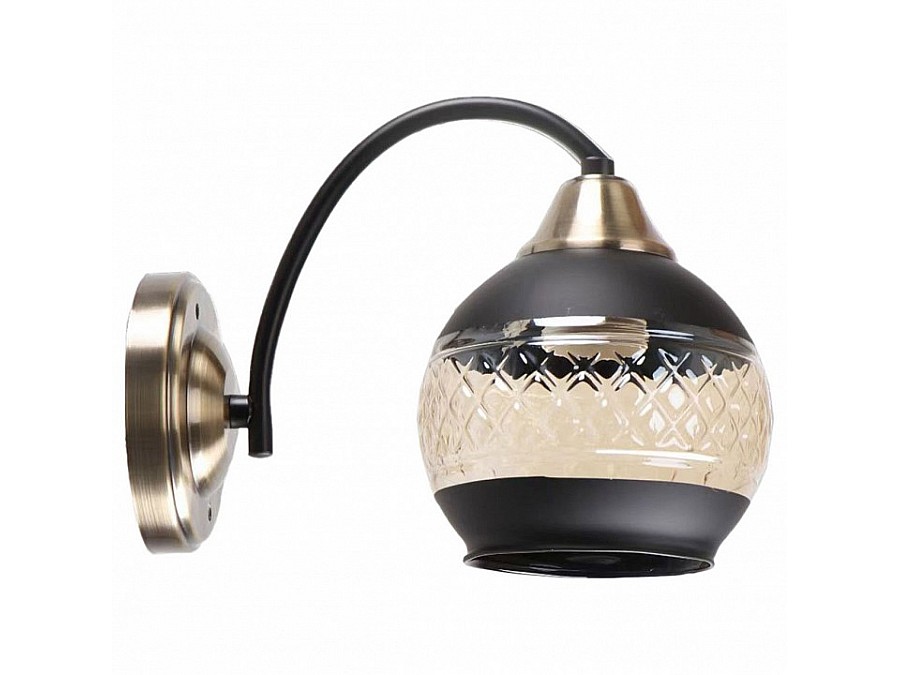 Бра Imex MD.51851 MD.51851-1-W-BK+AB